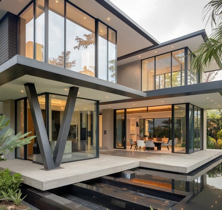 Apartment Complex Concept Stilts